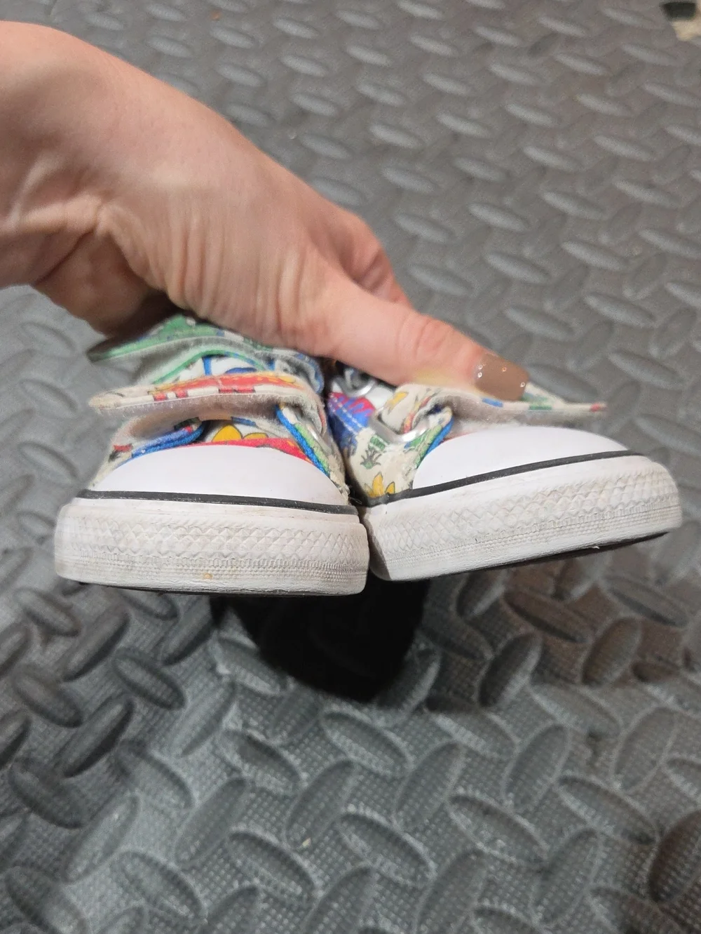 Converse Kids' Dino Velcro Sneakers, Size 7 Toddler